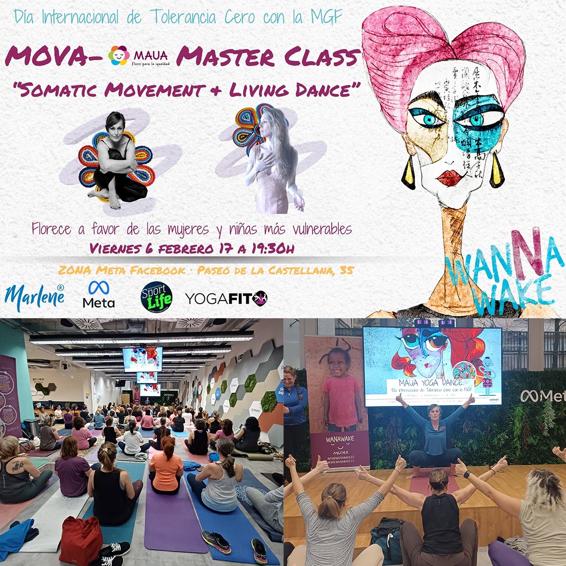 MAUA-MOVA MASTERCLASS: Somatic Movement & Living Dance