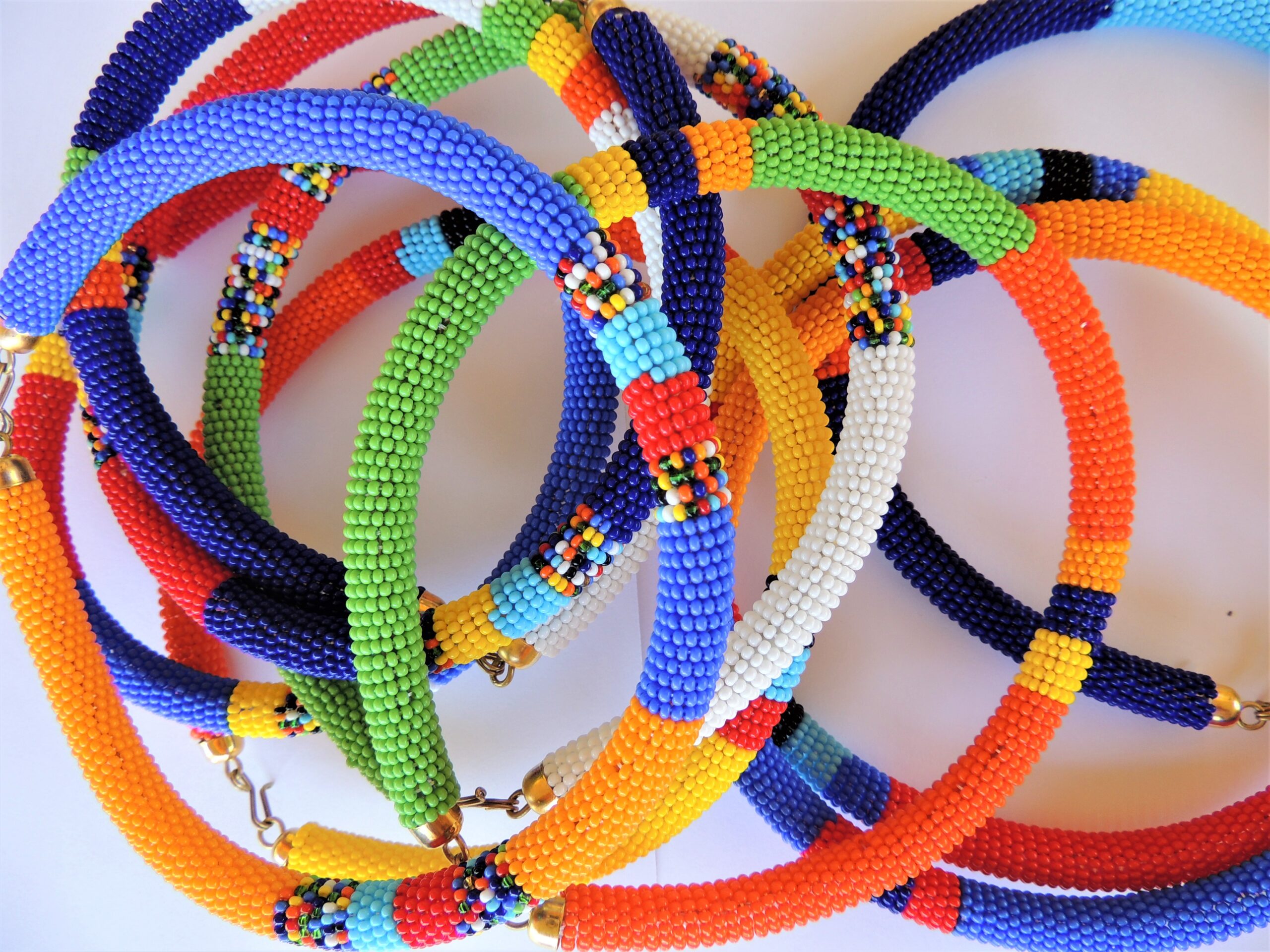 Collar masai (tipo tubo) - Imagen 3